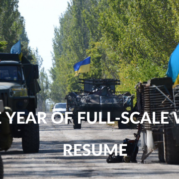 THE YEAR OF FULL-SCALE WAR: RESUME